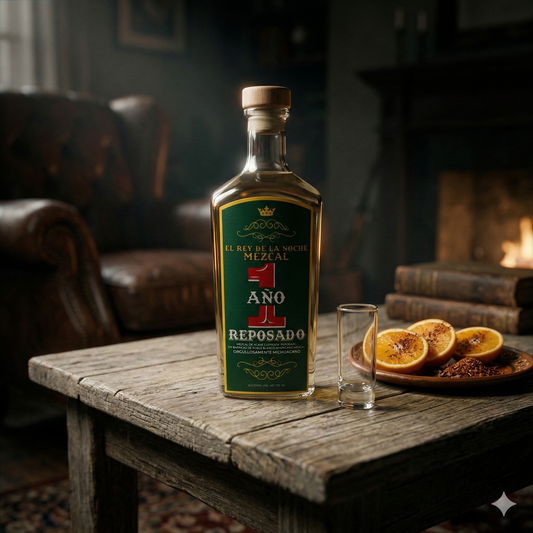 Mezcal Reposado 1 Año   Orgullosamente Michoacano