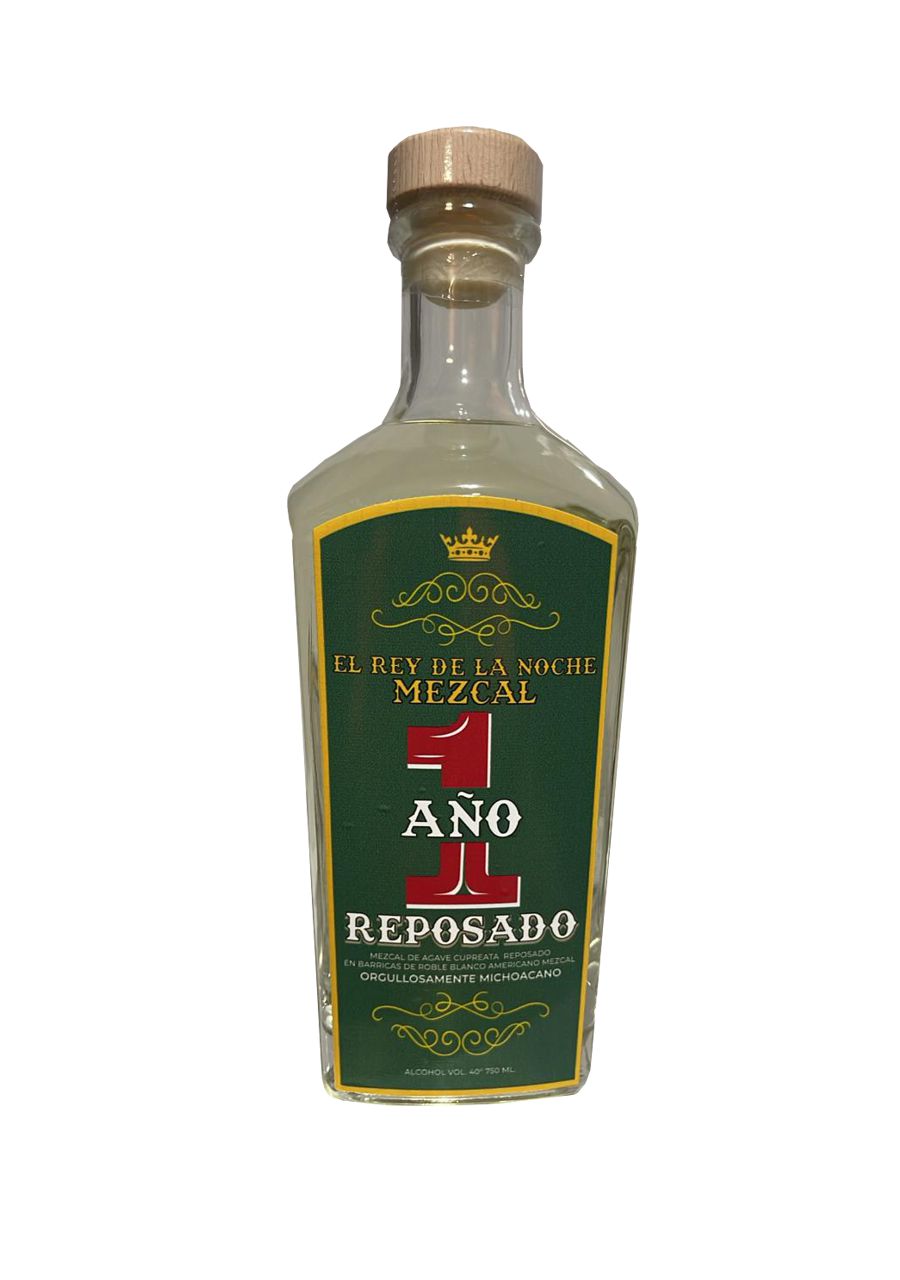 Mezcal Reposado 1 Año   Orgullosamente Michoacano